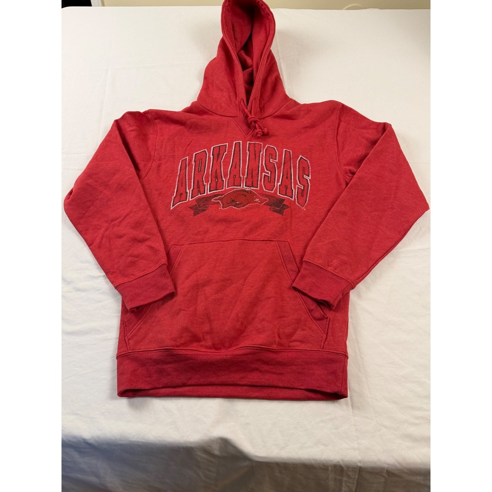 Arkansas Razorbacks Graphic x Rivalry Threads Sweatshirt Mens Small Red - Picture 6 of 10